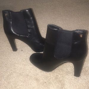 Vince Camuto Black Heeled Booties